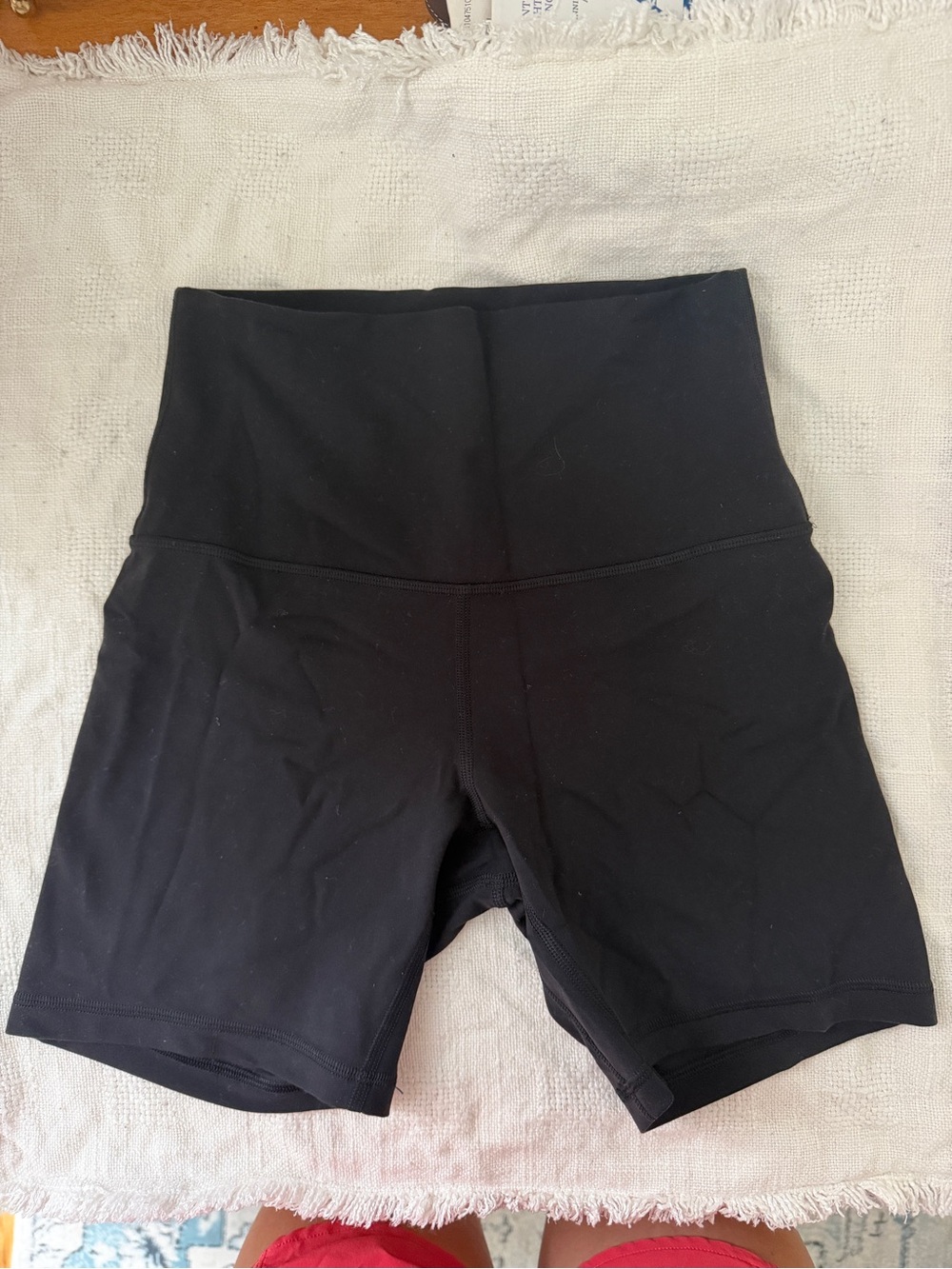 lululemon athletica Black biker shorts
